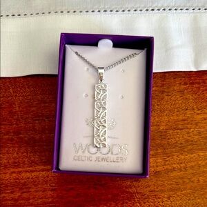 Silver Celtic Pendant Necklace